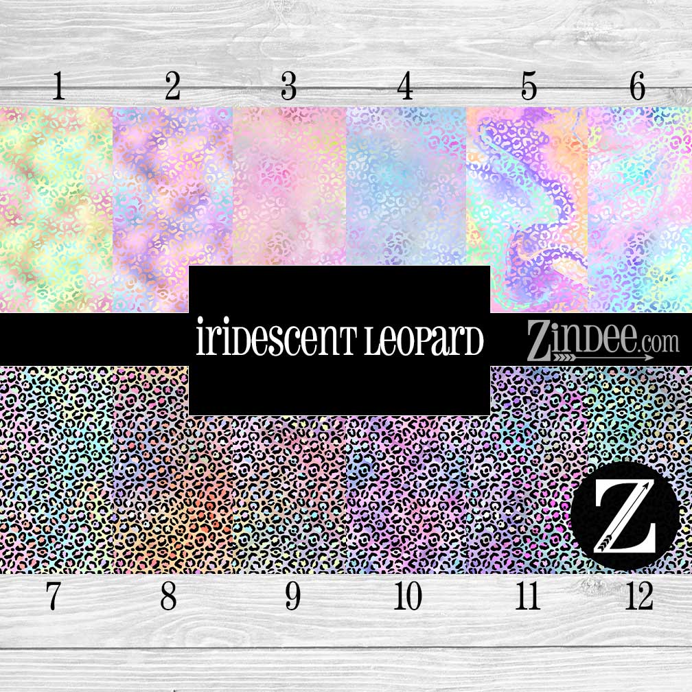 Iridescent Leopard (vinyl)