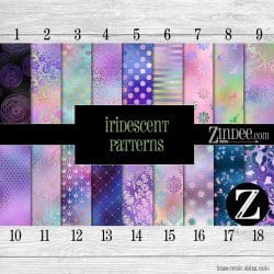 Iridescent Patterns (vinyl)