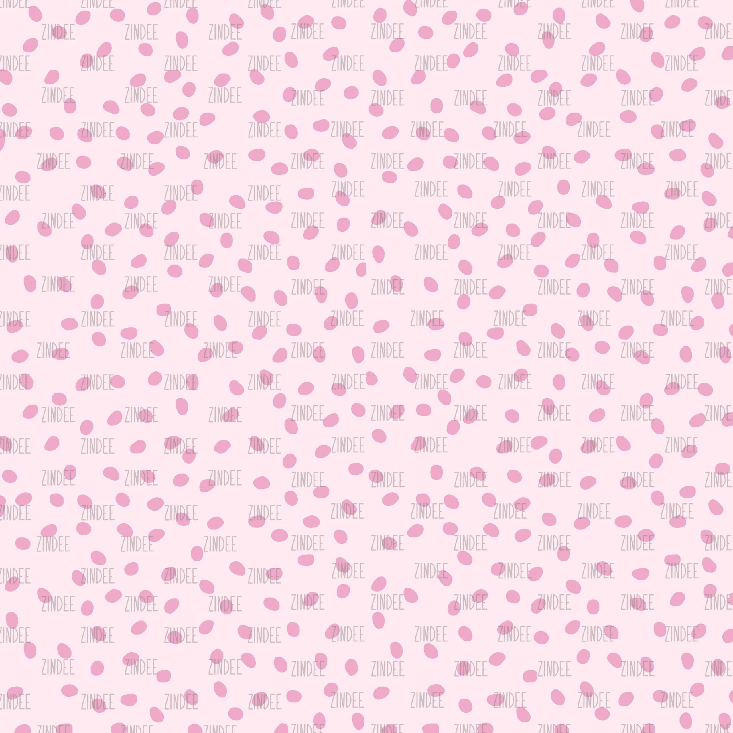 Irregular Dots Pink (vinyl)