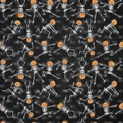 Jack O Skeletons seamless (vinyl)