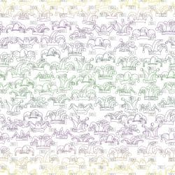 Jester Sketch Hats White seamless (digital paper)