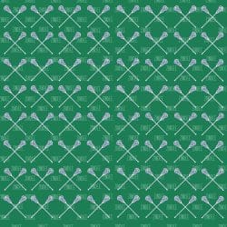 Lacrosse Sticks Green seamless (vinyl)