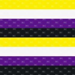 LGBTQ Non Binary seamless (vinyl)