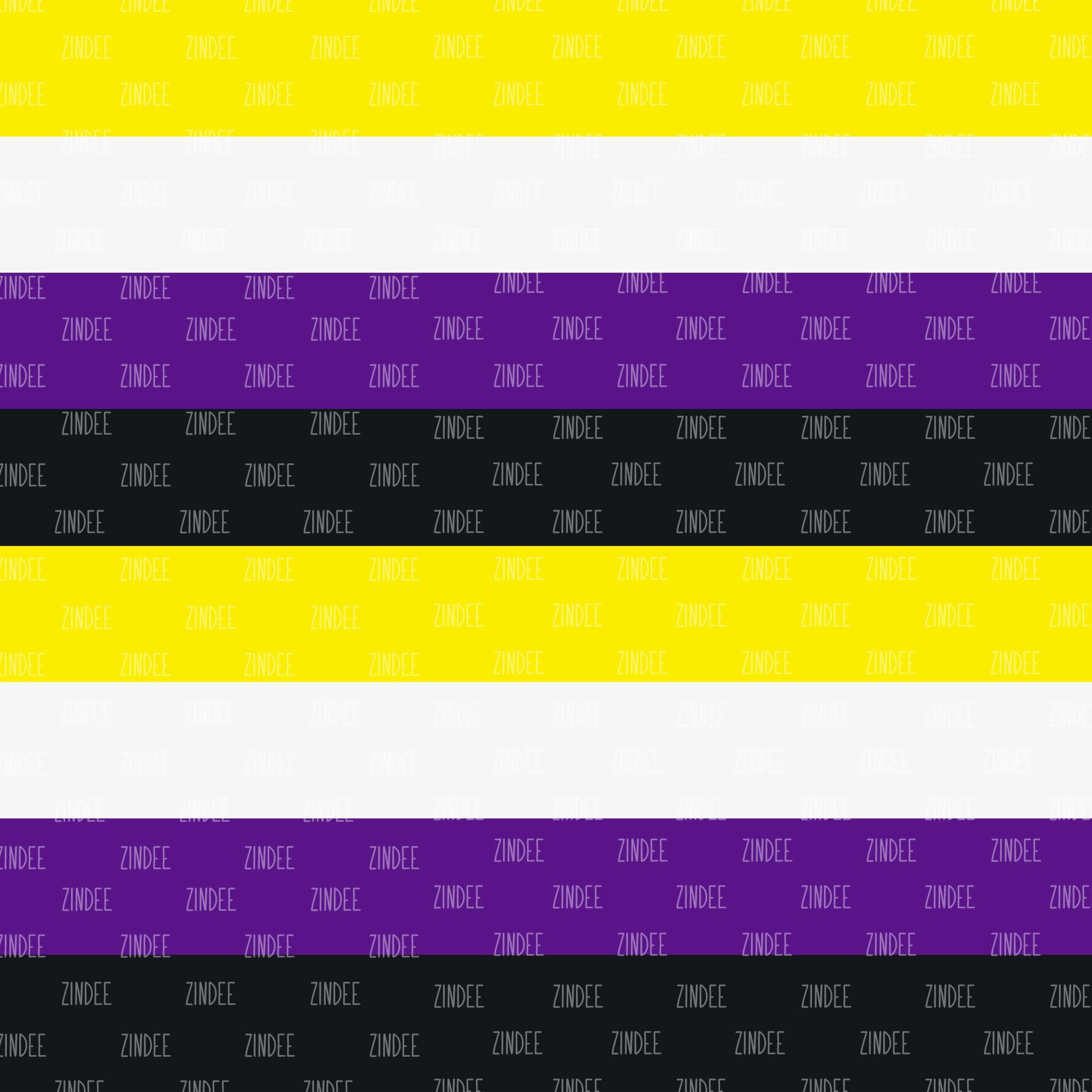 LGBTQ Non Binary seamless (vinyl)