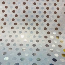 Alternative view of Light Blue Polka Dot Textured Glitter Adhesive Vinyl