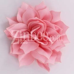 Light Pink Fabric Flower (3.5")