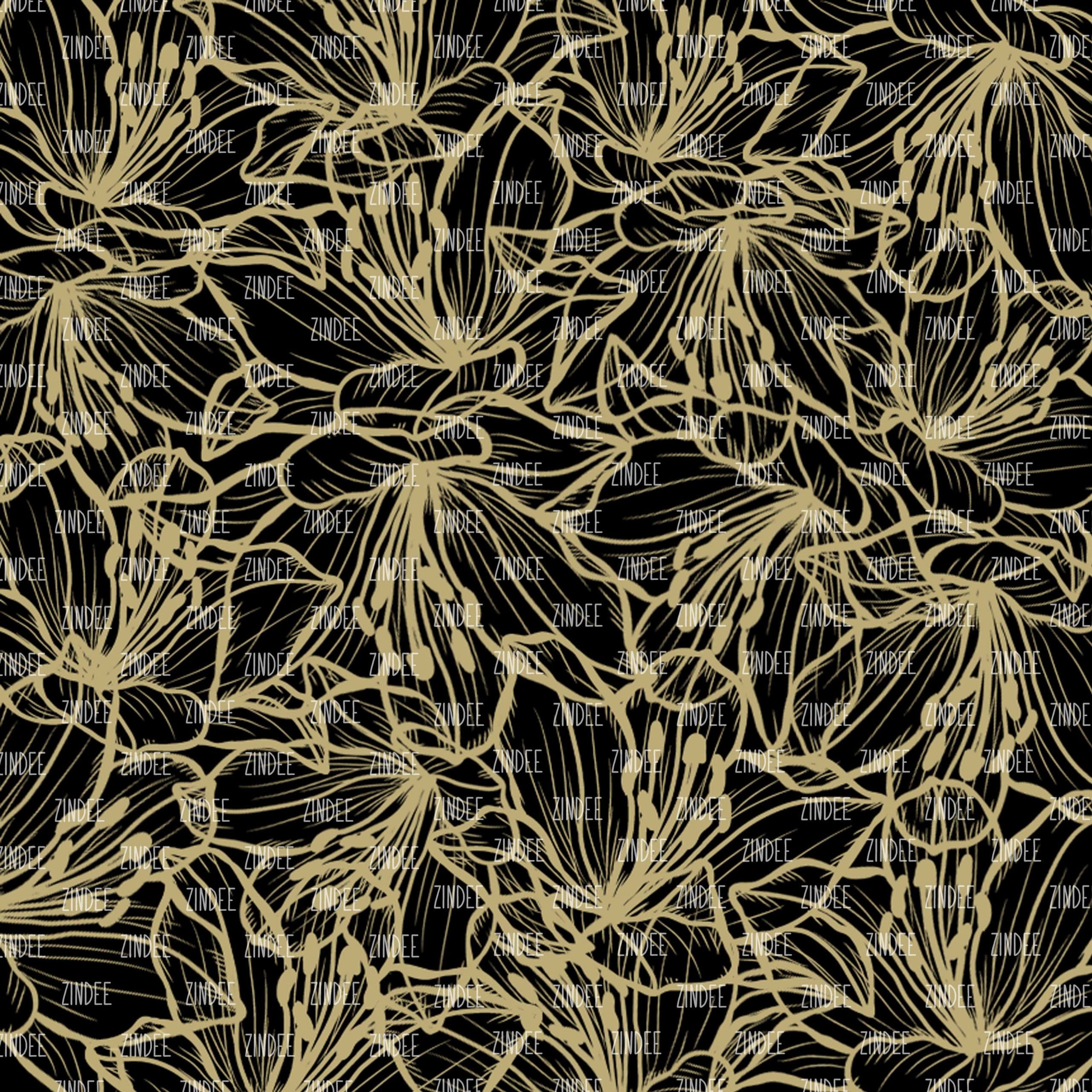 Lily Gold and Black (vinyl)