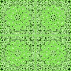 Lime Bandana seamless (vinyl)