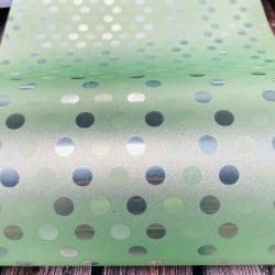 Lime Polka Dot Textured Glitter Adhesive Vinyl