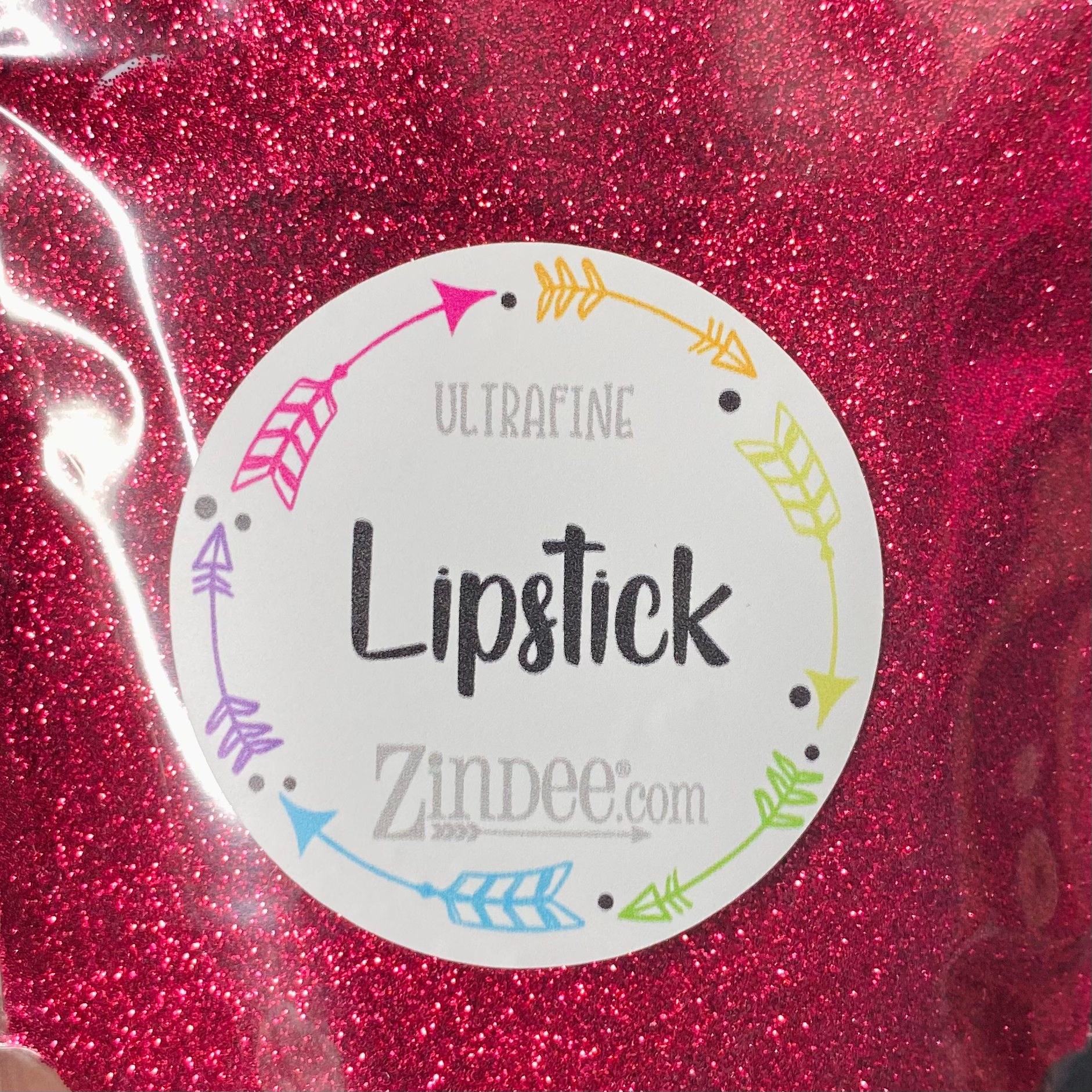 Alternative view of Lipstick Ultrafine Polyester Glitter (SAMPLE SIZE)