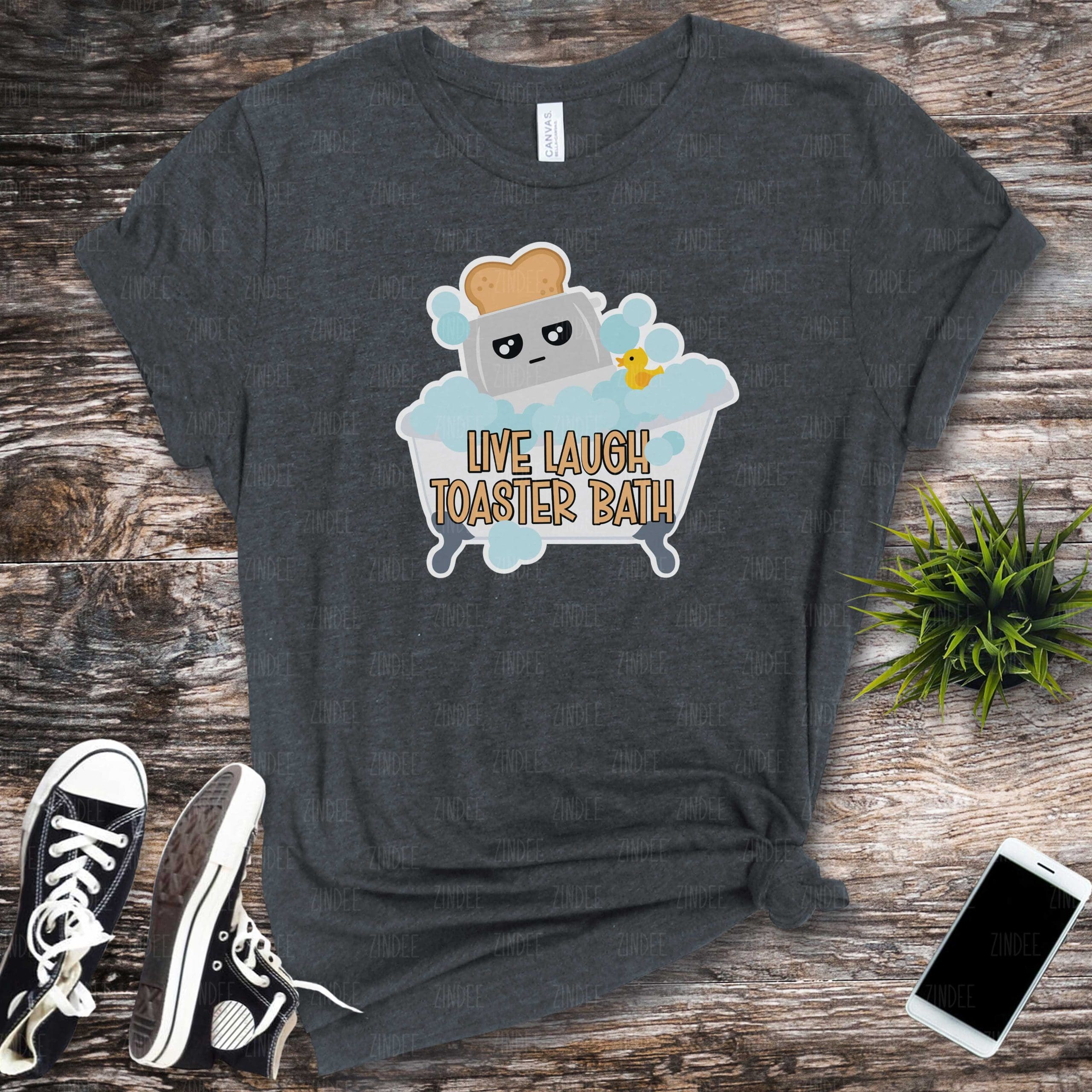 Live Laugh Toaster Bath (HTV ready to press)