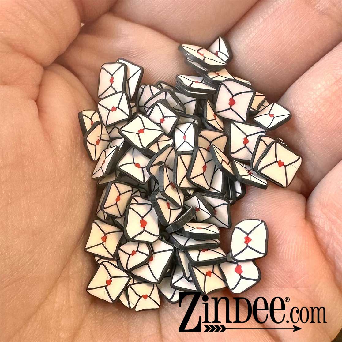 Alternative view of Love Letters Polymer Clay