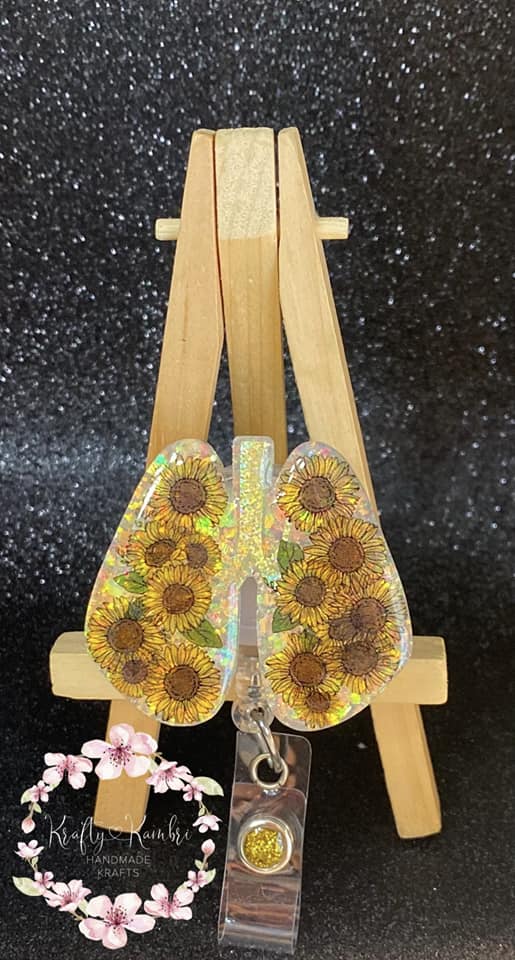 Lungs Acrylic Blank- Sticker- UV DTF (2 inch) NO HOLE - Image 7