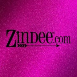 Alternative view of Magenta Textured Glitter Adhesive Vinyl