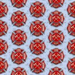 Maltese Cross Blue seamless (vinyl)