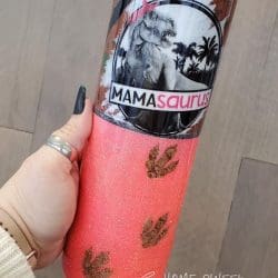 Alternative view of Mamasaurus (Sublimation Transfer)