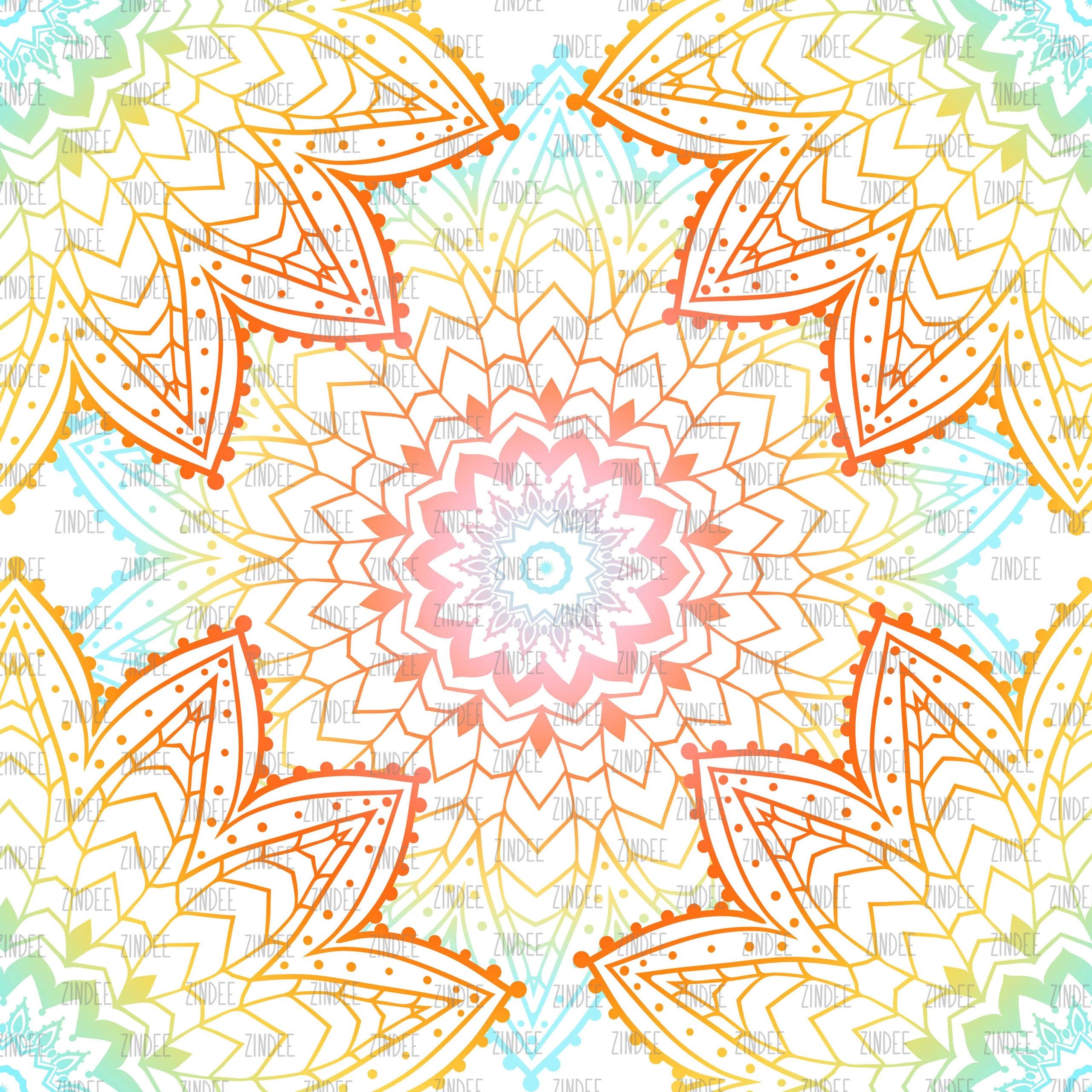 Mandala 3 seamless (vinyl)