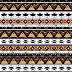 Maroon Beige Aztec (vinyl)