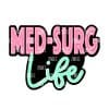 Med-Surg Life – Acrylic Badge Reel Blank (2") No Hole | Optional Sticker or UV DTF