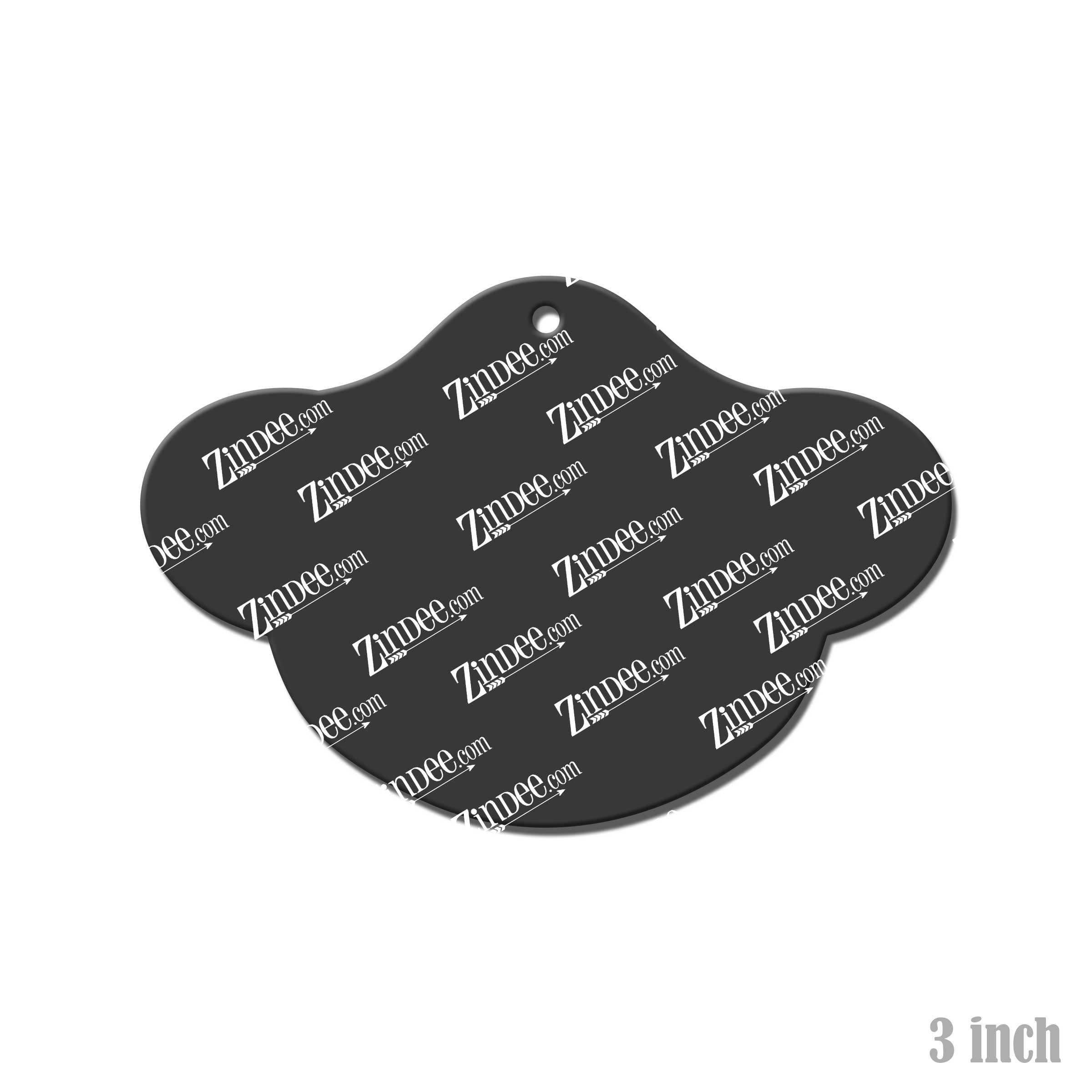 Medical Face Mask Acrylic Blank- Sticker- UV DTF (3 inch) - Image 2