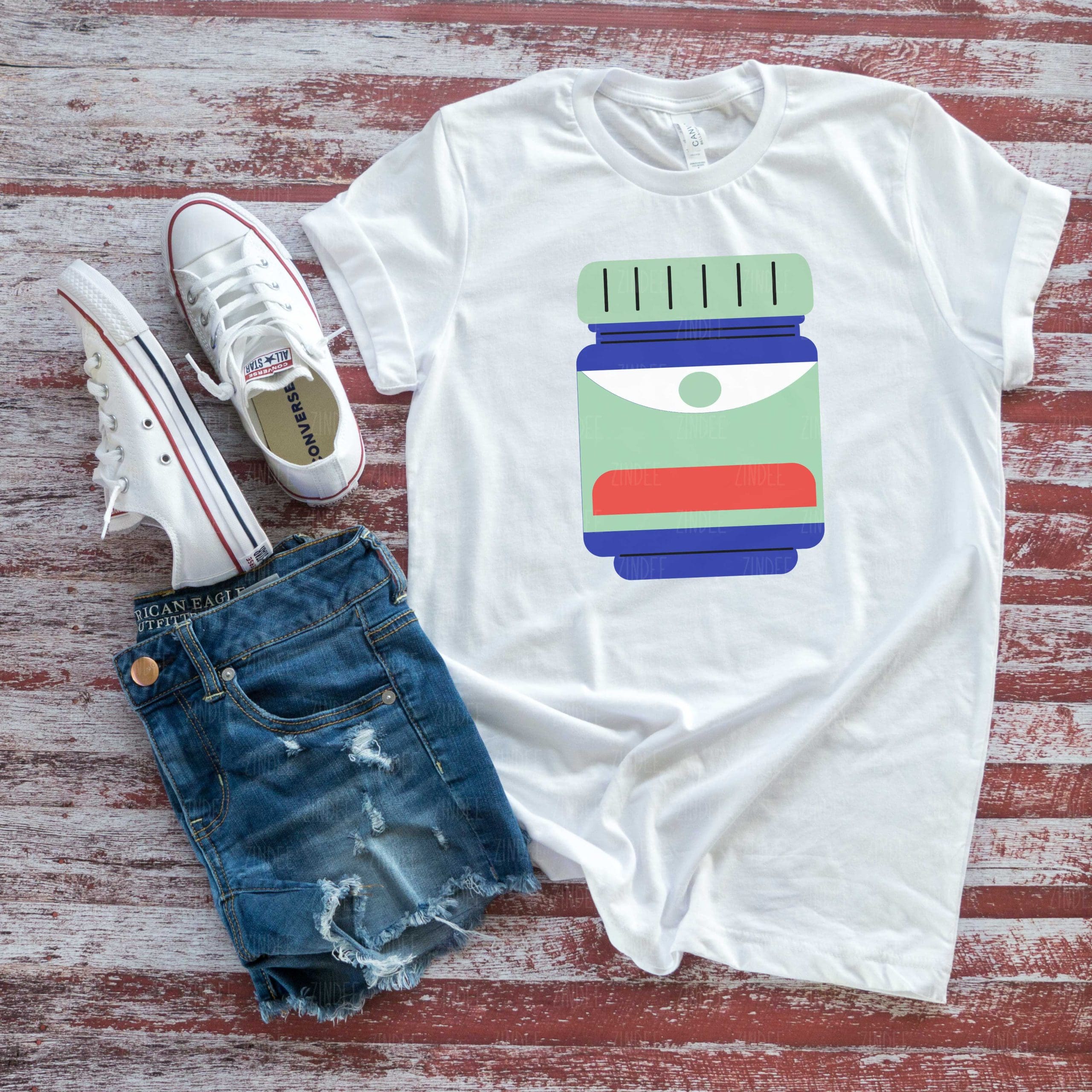 Medicine Jar (HTV ready to press)