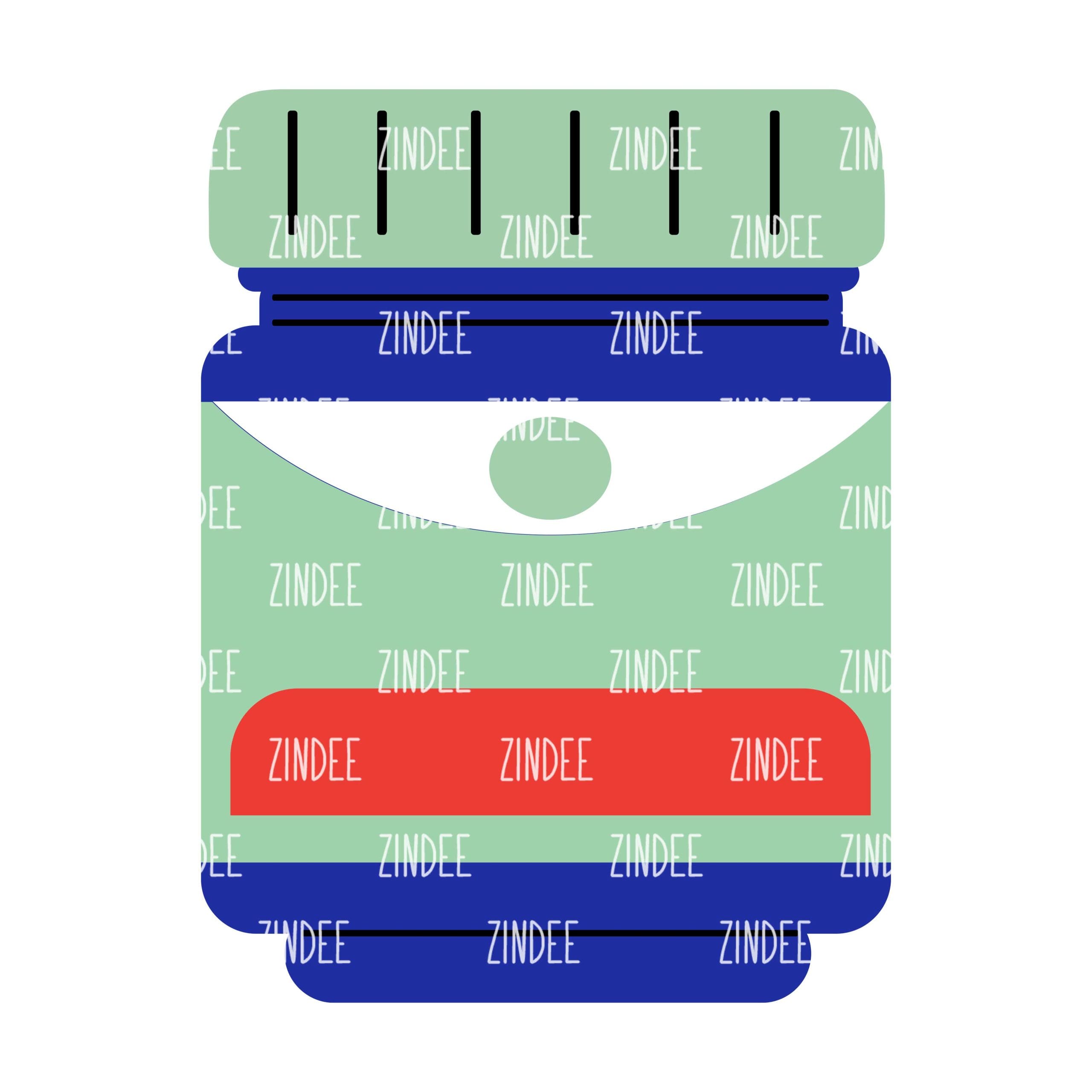Medicine Jar Sublimation Transfer