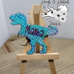 Alternative view of Mermaid Green and Blue (vinyl)