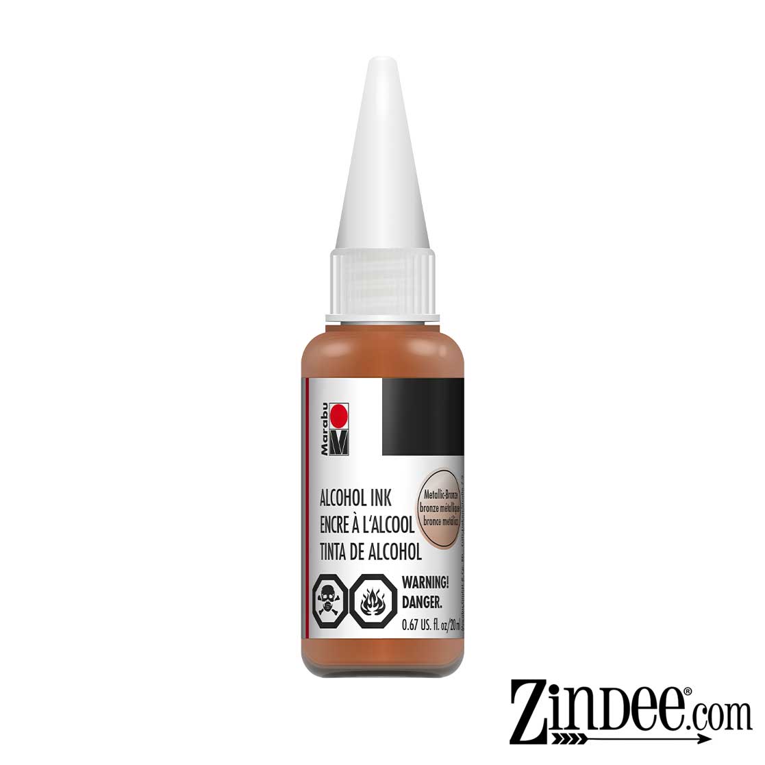 Metallic Bronze Alcohol Ink