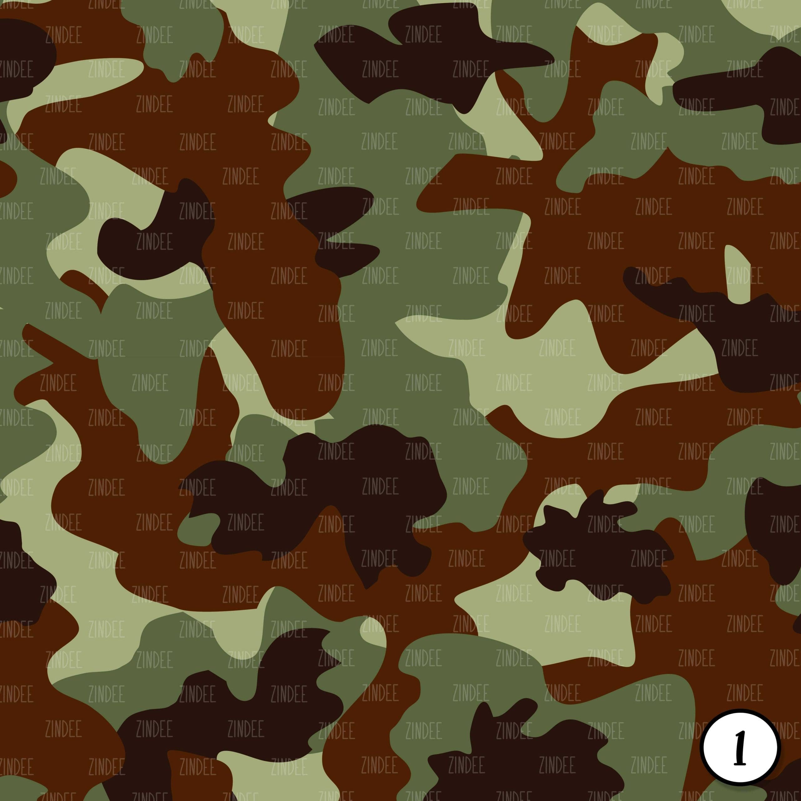Alternative view of Military Camo (vinyl)