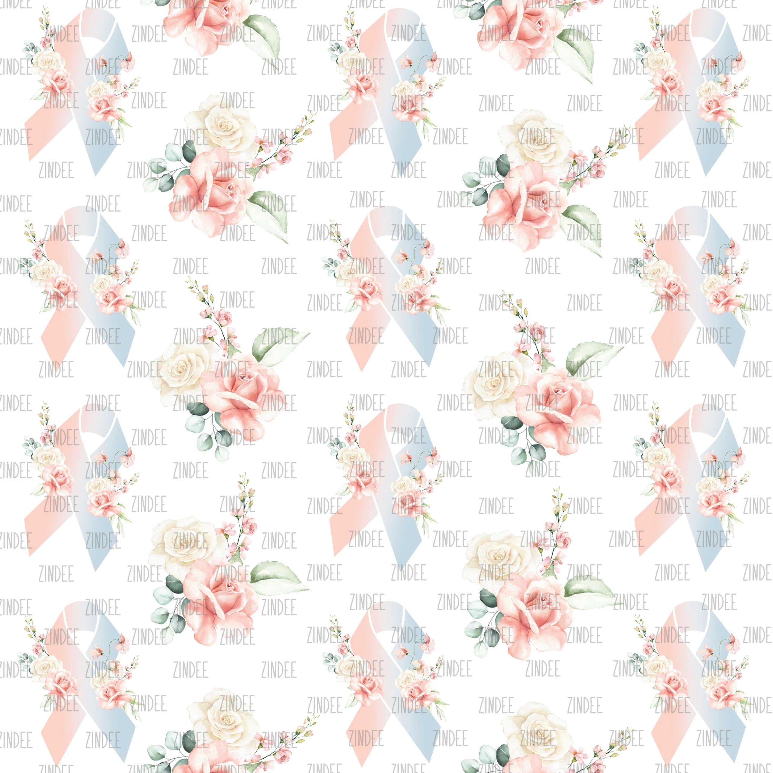 Miscarriage Awareness Floral (vinyl)