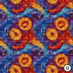 Mosaic Gemstone Swirl (vinyl) - Image 13
