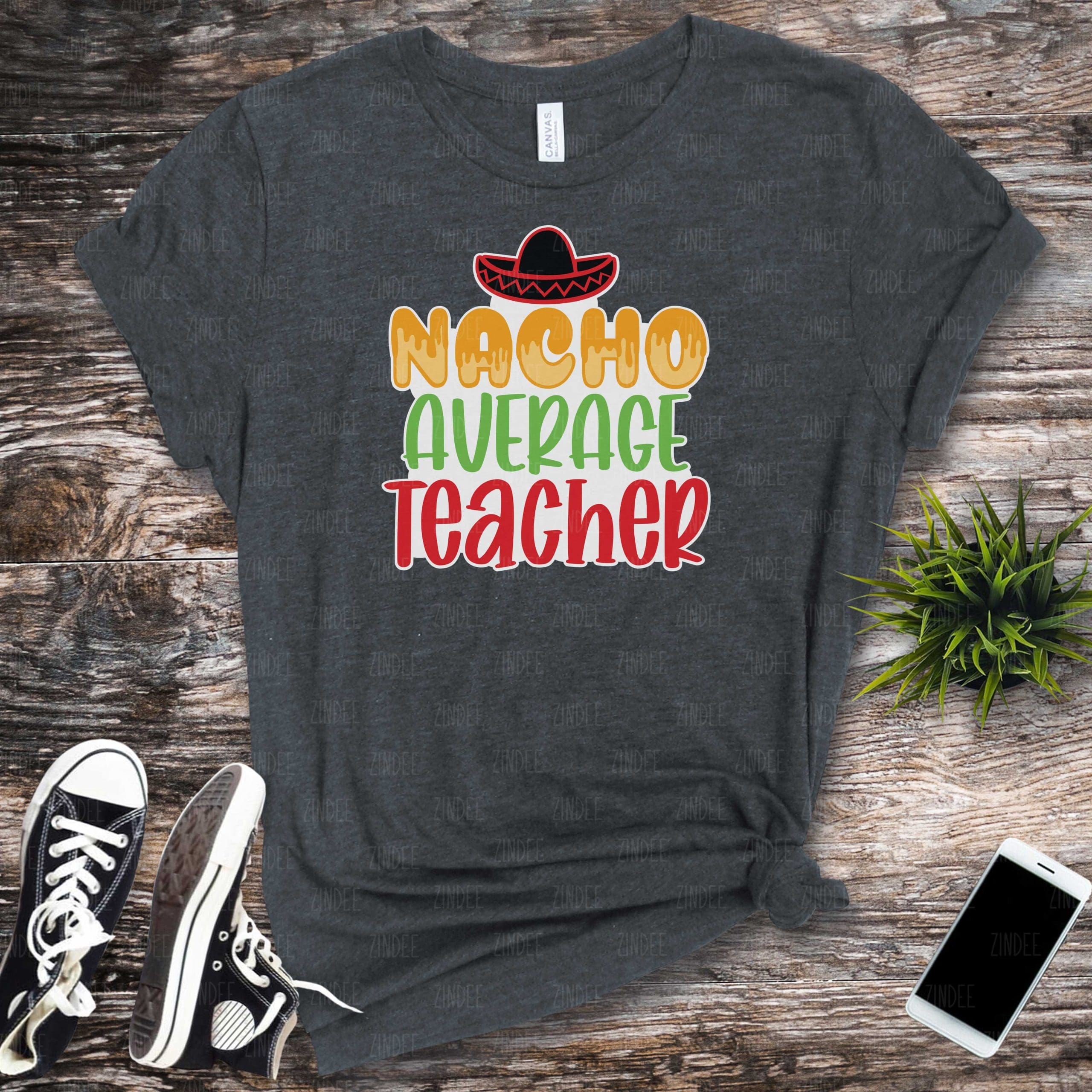 Nacho Average Teacher (HTV ready to press)