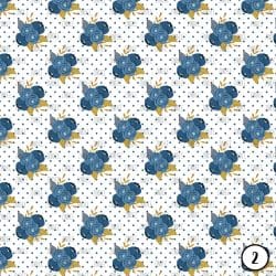 Navy Blooms (vinyl) - Image 11