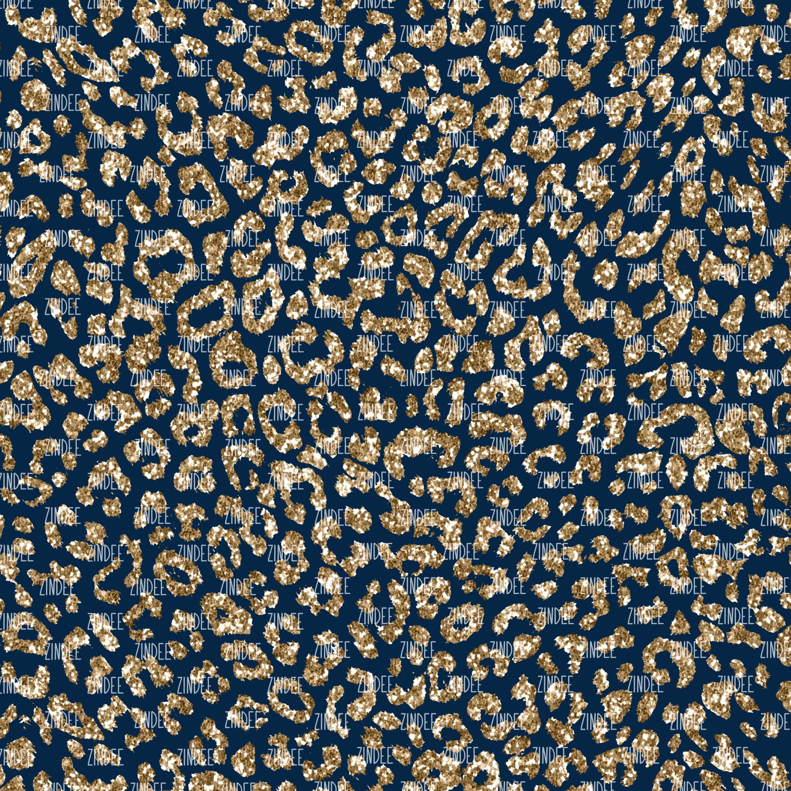 Navy Gold Glitter Leopard (digital paper) – Acrylic Blanks, Stickers,  Printed Vinyl, Glitter and more!