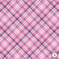 Navy Pink Plaids (vinyl) - Image 4