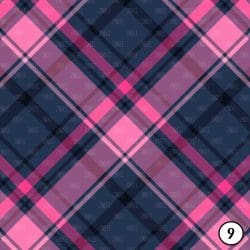 Navy Pink Plaids (vinyl) - Image 10