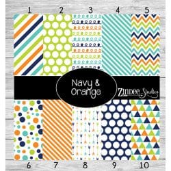 Navy and Orange (vinyl)