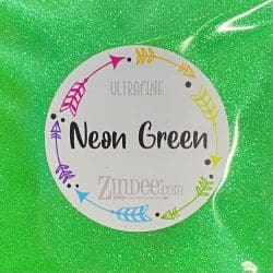 Neon Green Ultrafine Polyester Glitter (BAG)