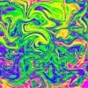 Swirls Neon (digital paper)