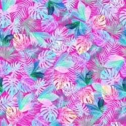 Neon Tropics Pink seamless (digital paper)