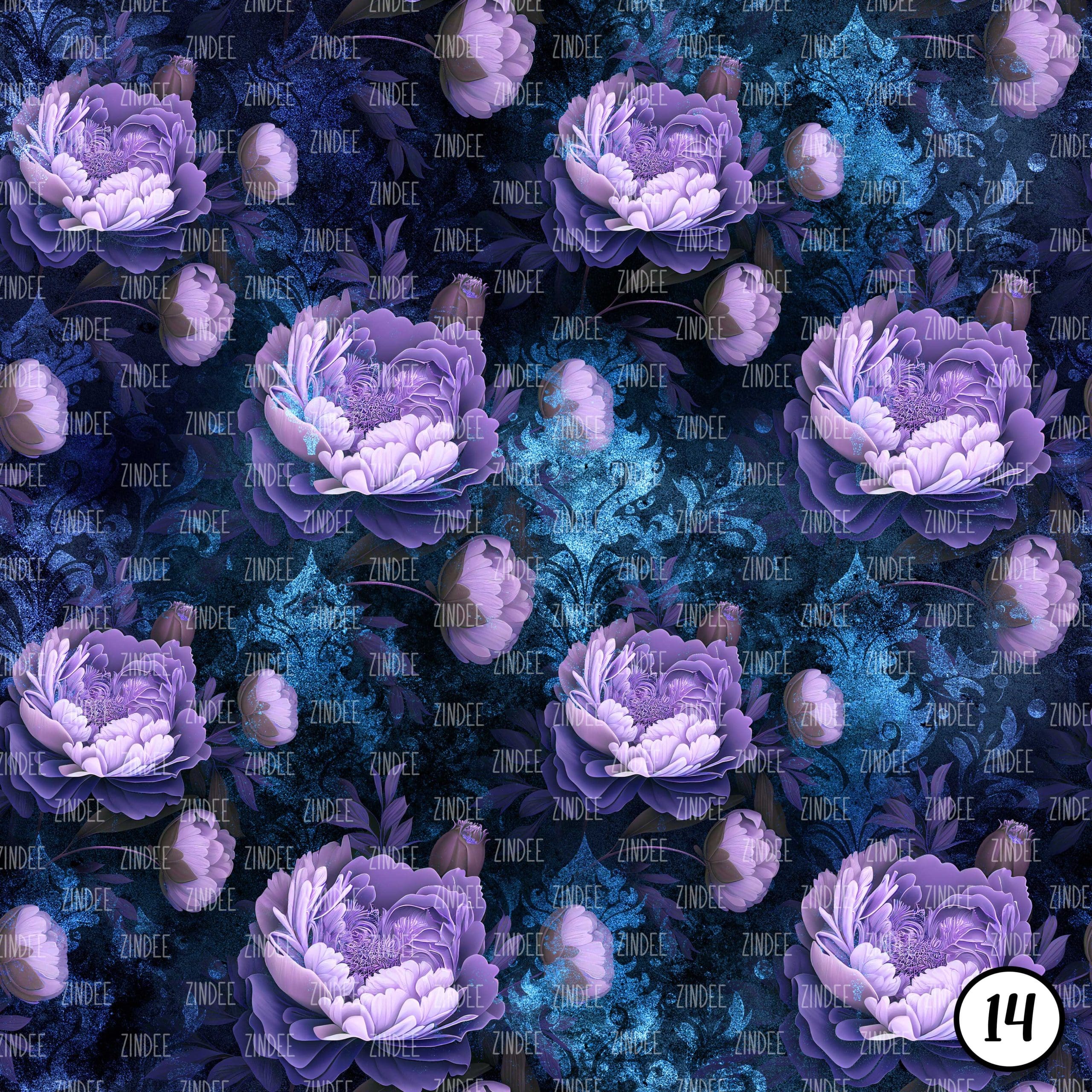 Night Time Peonies (vinyl) - Image 15