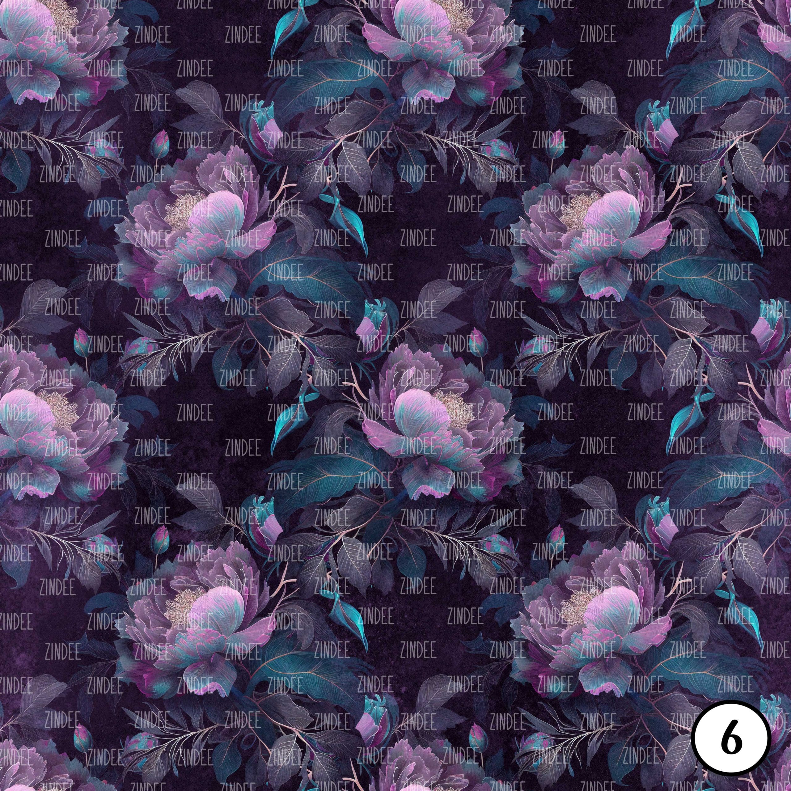 Night Time Peonies (vinyl) - Image 7