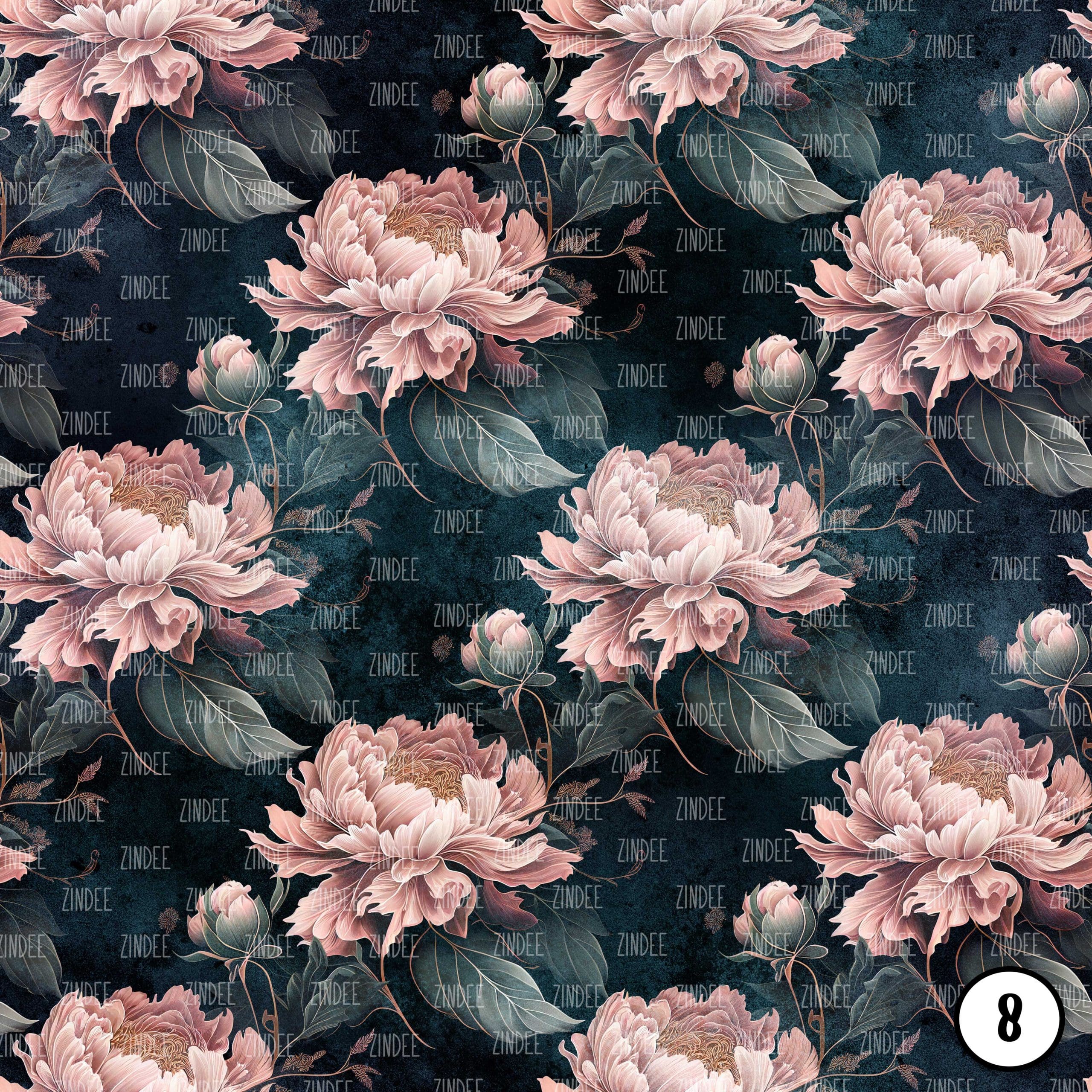 Night Time Peonies (vinyl) - Image 9