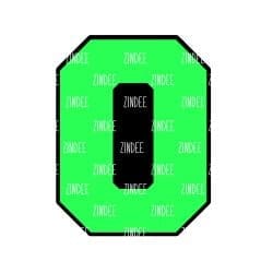 Number 0 Acrylic Blank- Sticker- UV DTF (3 inch)