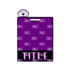 Alternative view of Nurse Hat Badge Buddy Horizontal (Extended-Version) (lightweight acrylic)