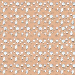 Ocean Bubbles Orange (digital paper)