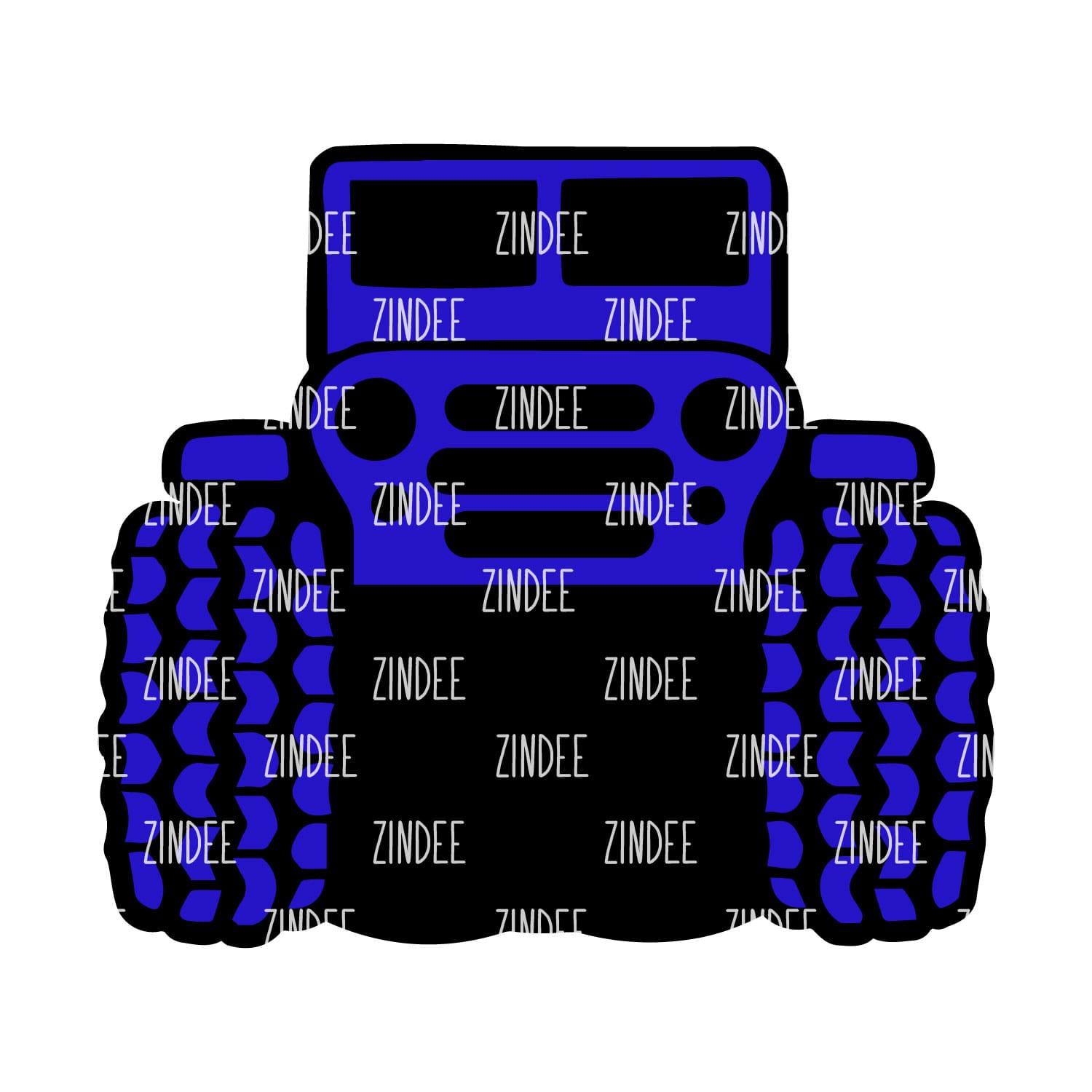 Off Road Vehicle Acrylic Blank- Sticker- UV DTF (2.5 inch)