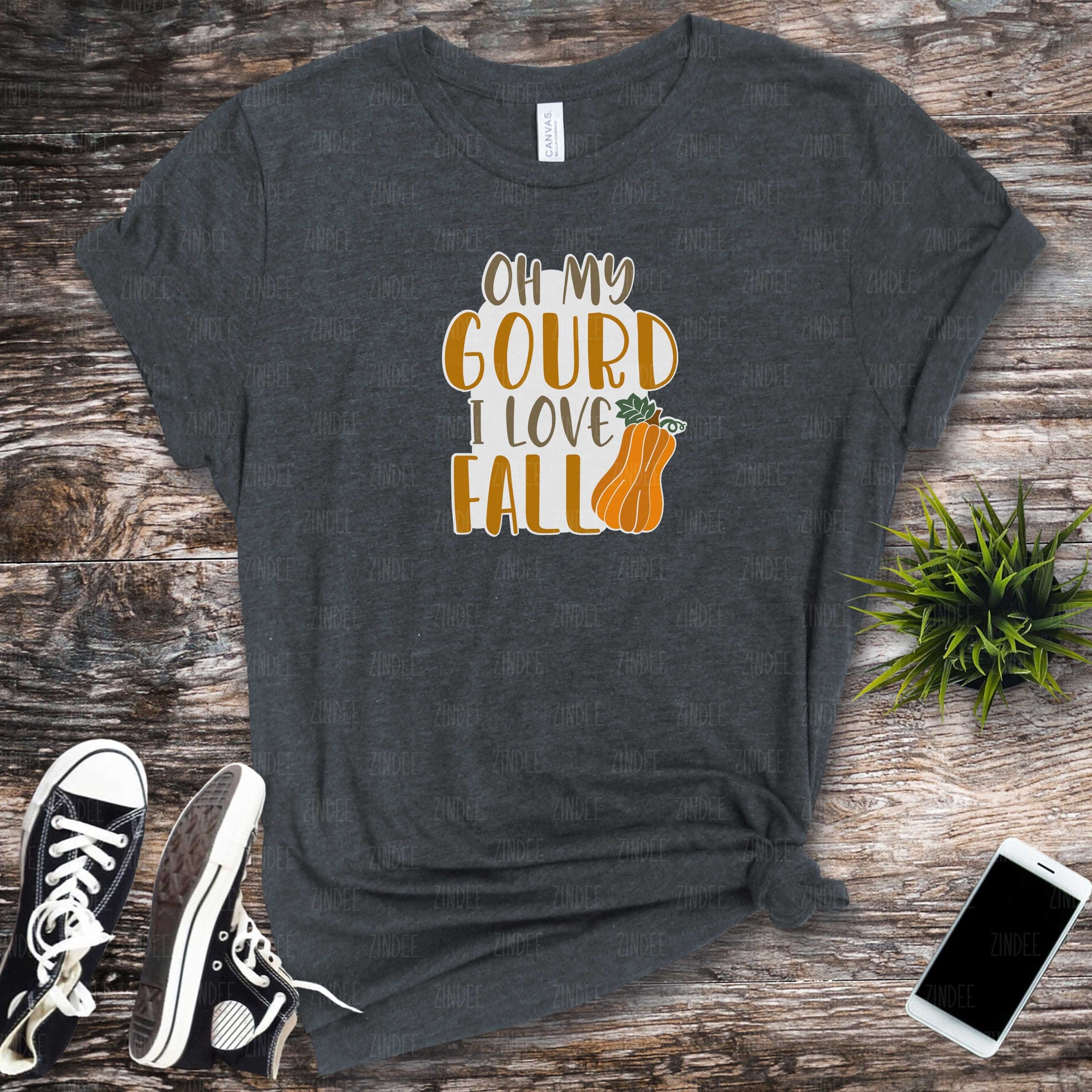 Oh My Gourd I Love Fall (HTV ready to press)