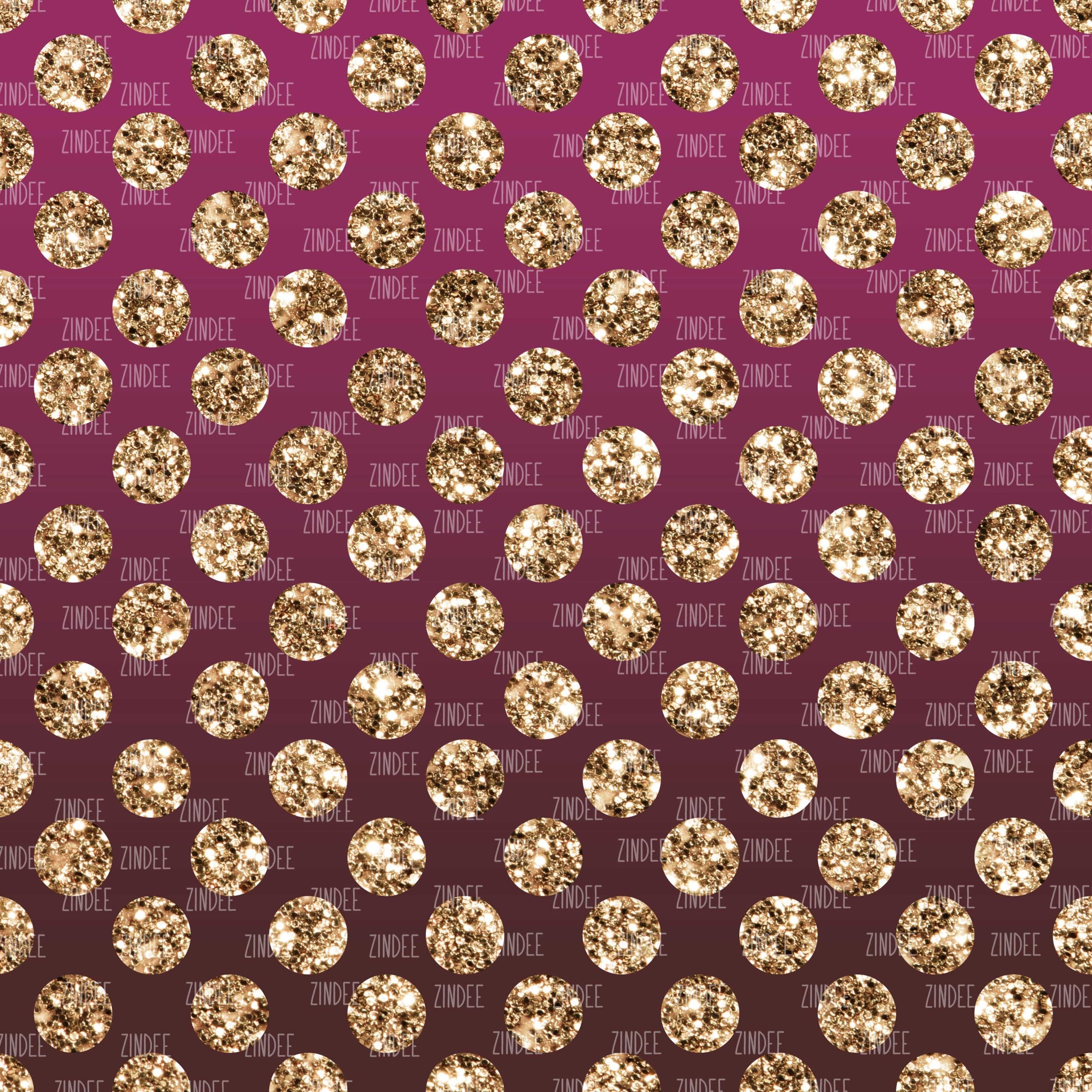 Ombre Glitter Dots seamless (vinyl)