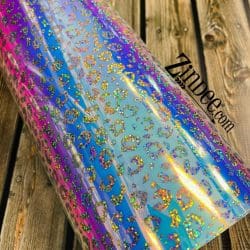 Alternative view of Opal Leopard Holographic Adhesive